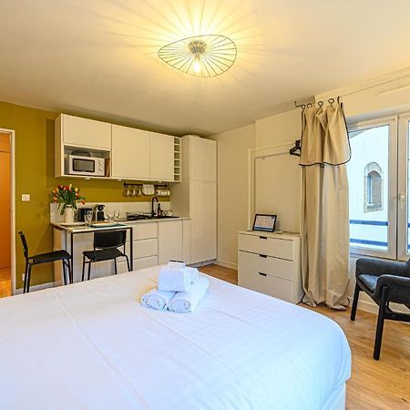 Le Ptit Pat - Studio Renove Avec Garage Centre Ville Vannes Exterior foto