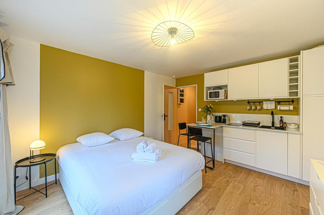 Le Ptit Pat - Studio Renove Avec Garage Centre Ville Vannes Exterior foto